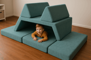 Spielsofa modular, Höhle, Figuren bauen, Schlafen, Träumen, Entspannen