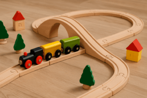 Holzeisenbahn, Geschenkidee Kleinkind